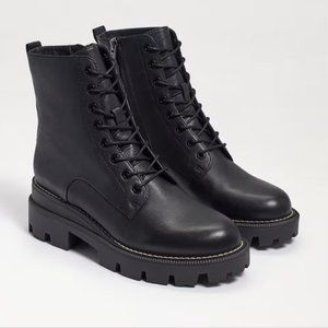 NWOT Sam Edelman Garret Combat Platform Boots